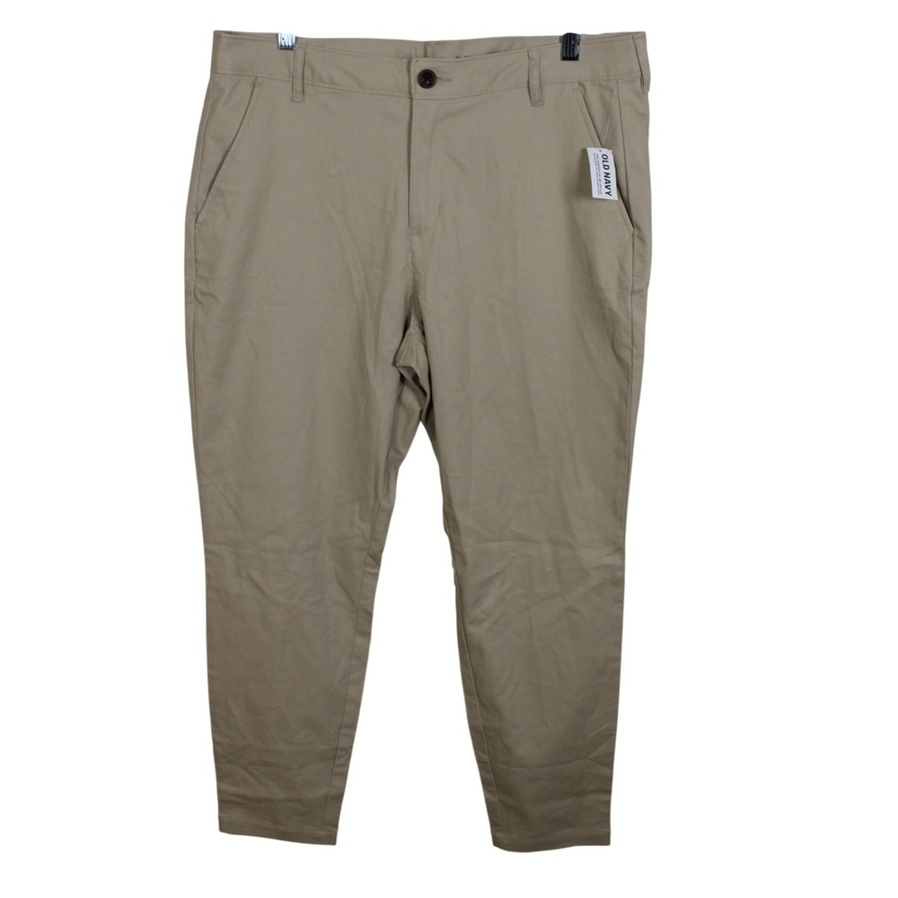 Old Navy Girls High-Rise Skinny Uniform‎ Pants Rolled Oats Khaki Size 12 NEW